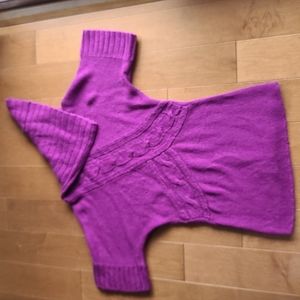Purple Turtle Neck Sweater
